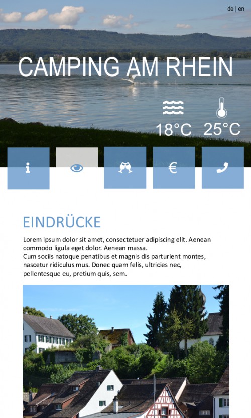 Mobile Ansicht Detail