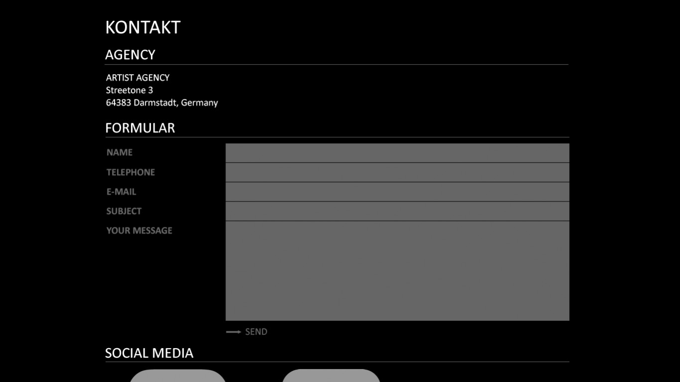 Desktopansicht Kontakt