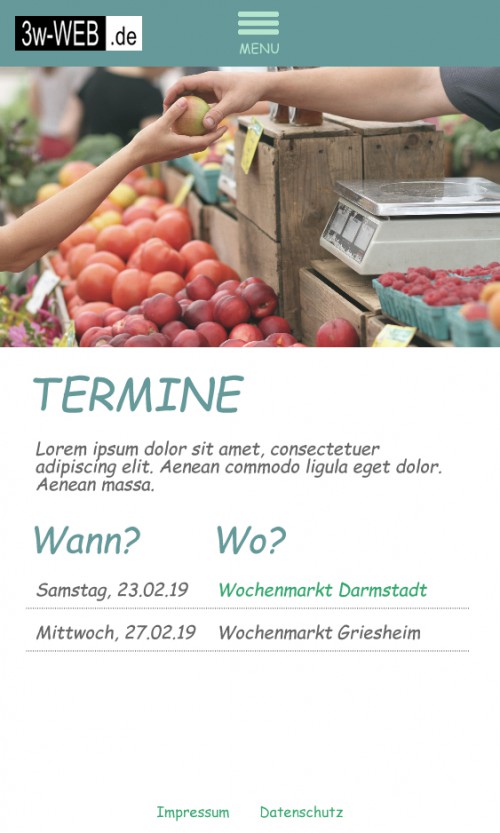 Mobile Ansicht Detail