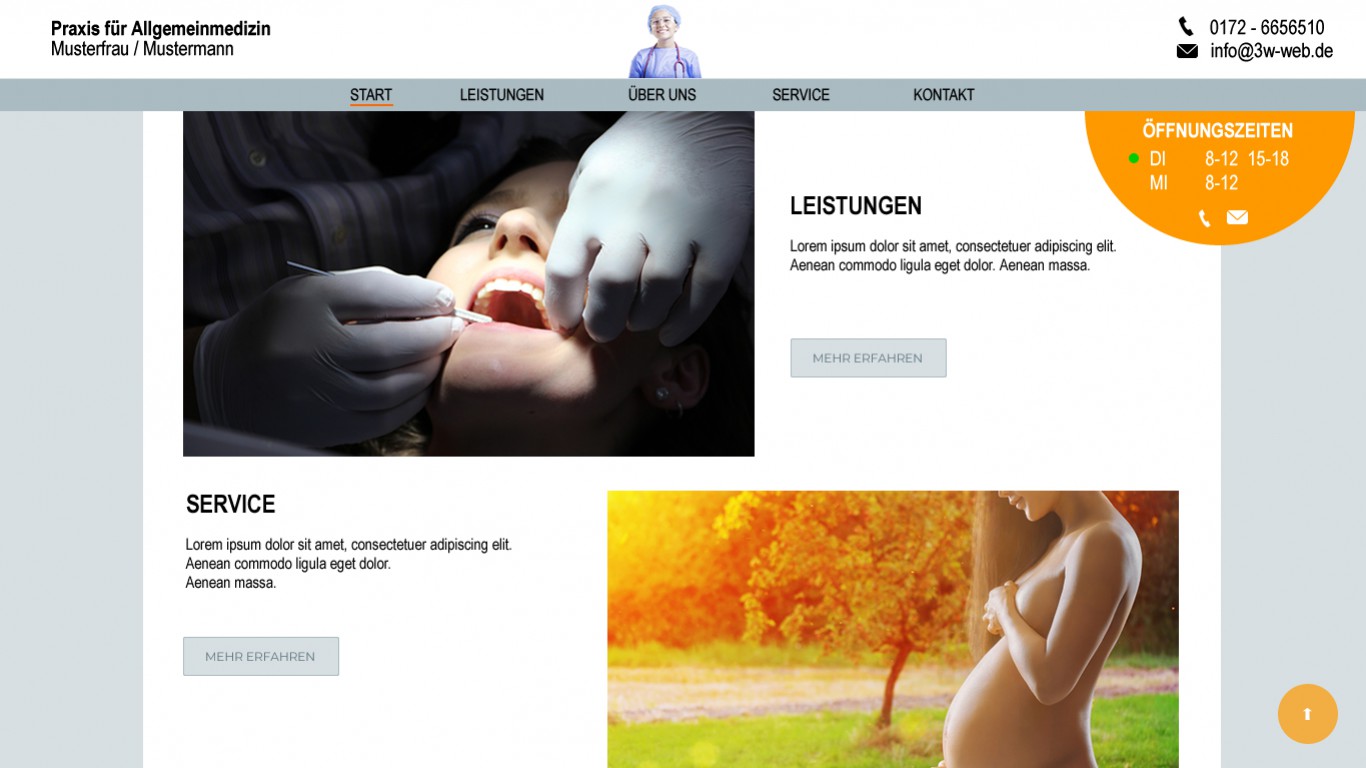 Desktopansicht scrolling
